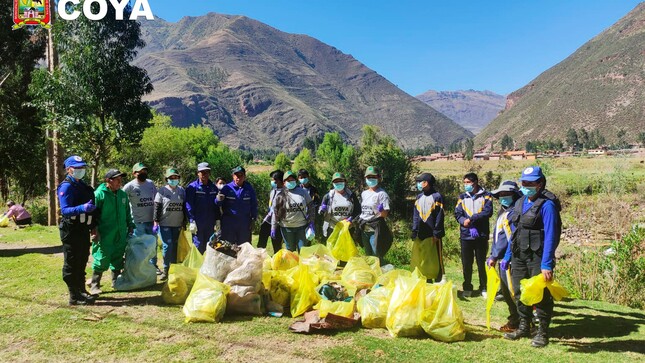 JORNADA DE LIMPIEZA POR EL DIA MUNDIAL DE MEDIO AMBIENTE