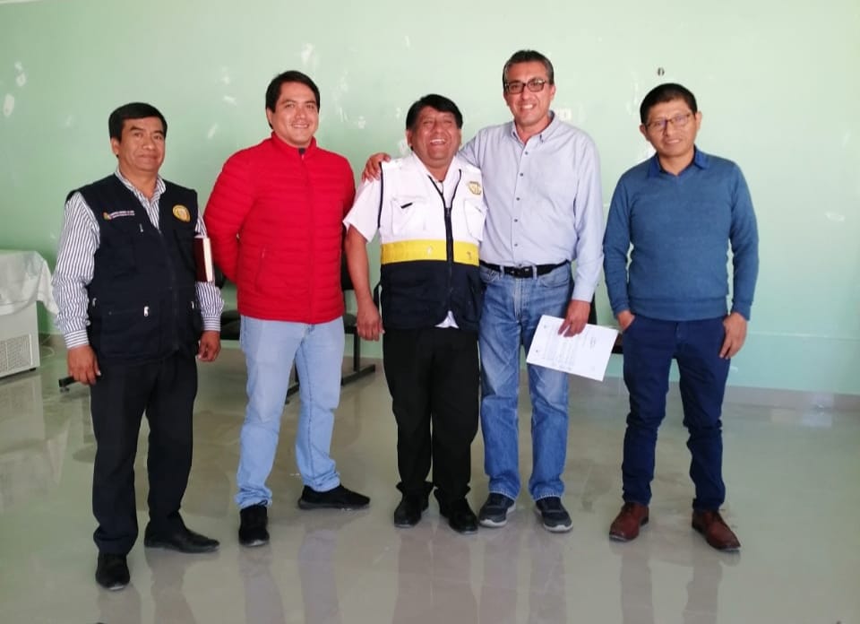 Foto grupal de nombramiento