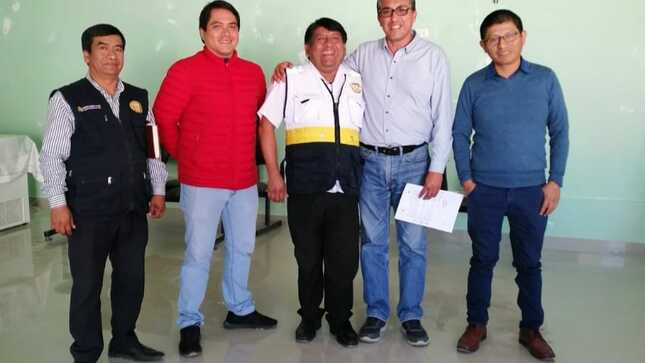 Foto grupal de nombramiento