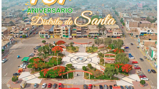 461° Aniversario del Distrito de #Santa