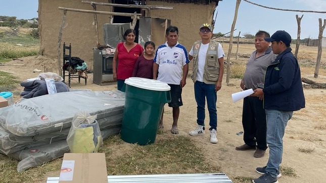 MDM brindó ayuda humanitaria a familia afectada por incendio. 