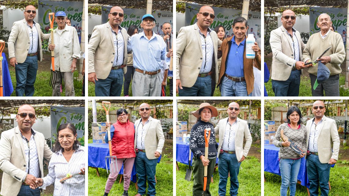 Celebración por el día del campesino