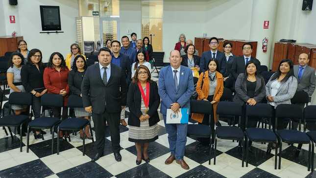 Actividad buscó intercambiar experiencias con la finalidad de fortalecer las acciones que realiza el Ministerio Público para enfrentar el tráfico de armas.