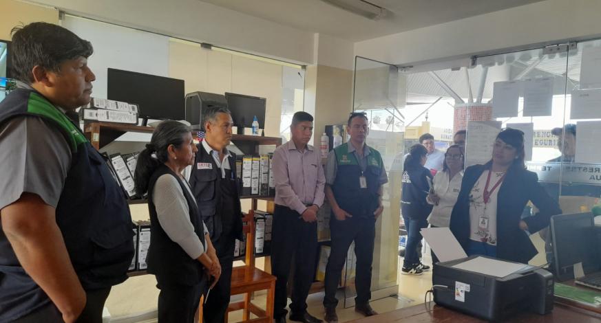 La comuna provincial liderada por el alcalde John Larry Coayla, a través de la Subgerencia de Transportes y Seguridad Vial, recibieron la visita de la especialista en circulación vial del Ministerio de Transportes y Comunicaciones (MTC).