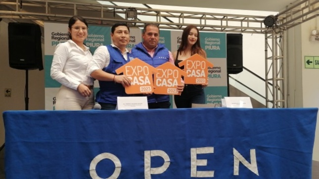 GORE Piura lanzó II Expo Feria Inmobiliaria Regional Expo Casa 2023