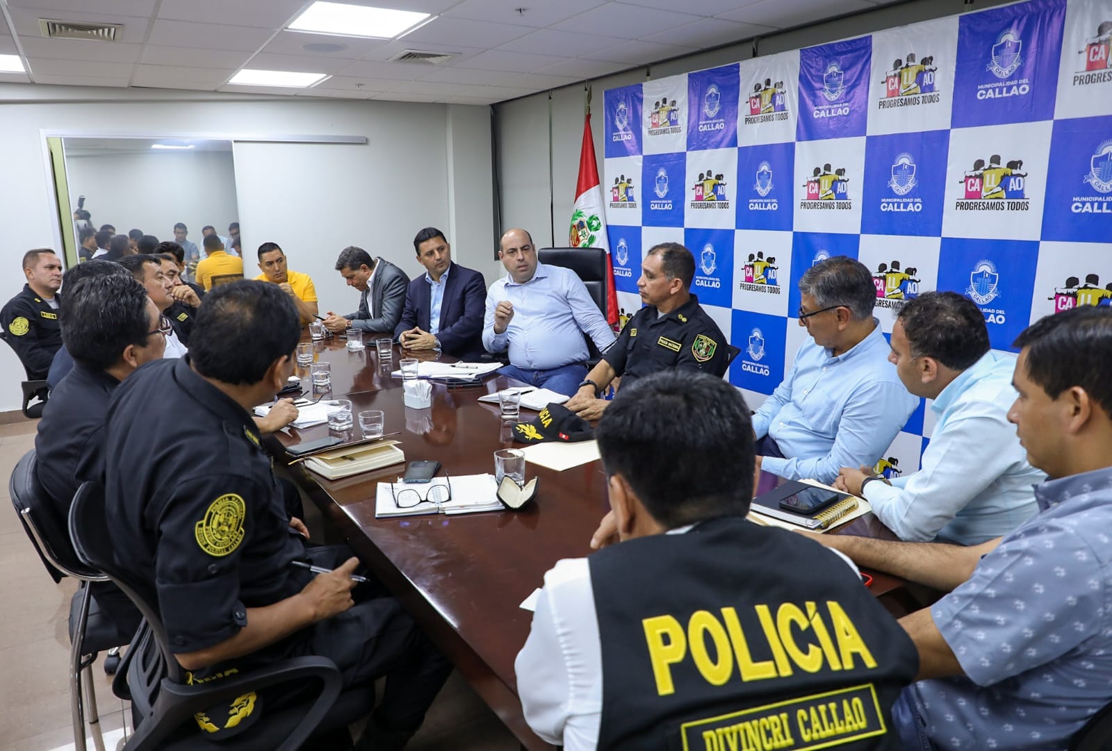 Buscamos generar estrategias conjuntas para luchar frontalmente contra la delincuencia en el Callao.