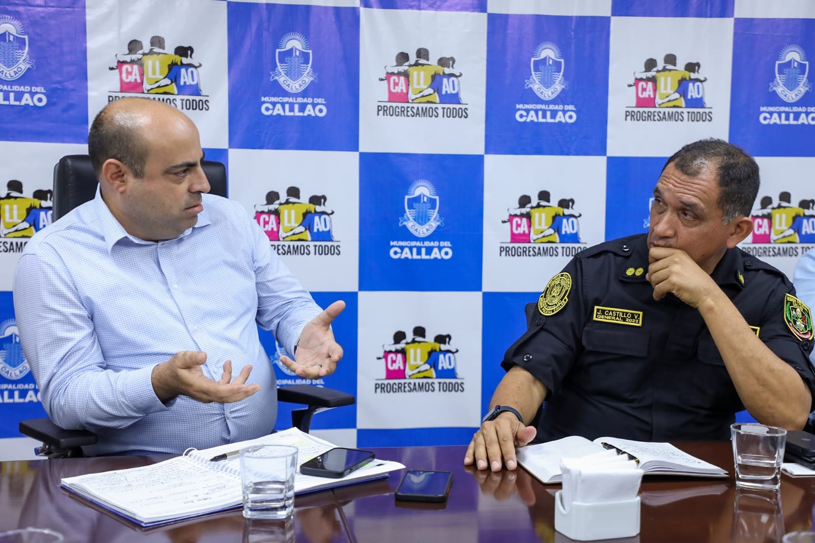 Buscamos generar estrategias conjuntas para luchar frontalmente contra la delincuencia en el Callao.
