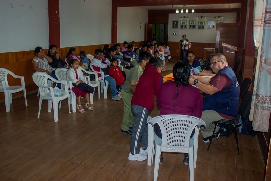 Se atendiรณ a ciudadanos de Mรณrrope, centros poblados, caserรญos y anexos.
