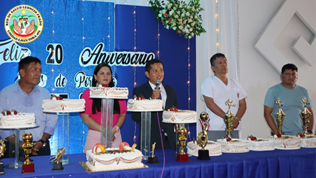 Premiación a ganadores del aniversario