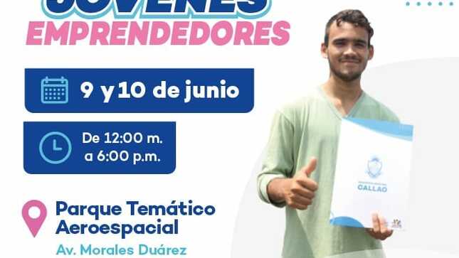 Segunda Feria de Emprendedores del Callao, donde saldrá a relucir la garra de los jóvenes chalacos para salir adelante.