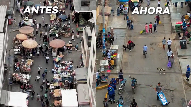 Dejamos las calles sin ambulantes y realizamos una limpieza profunda para el libre tránsito de los vecinos chalacos.