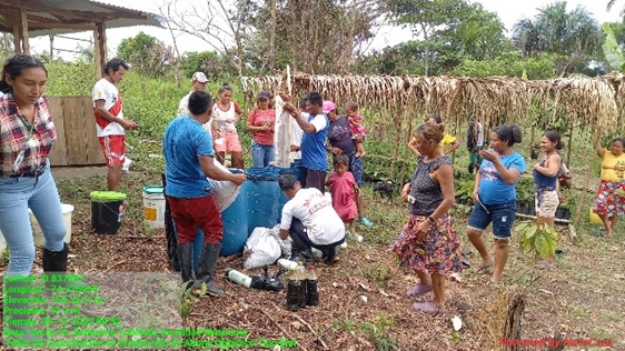 Actividad se lleva a cabo en el distrito de Tte. Manuel Clavero, Provincia del Putumayo.