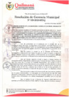 Vista preliminar de documento RG N°039-2023-MDQ - RECONOCIMIENTO DE DEUDA POR ELABORACIÓN DE EXPEDIENTE TECNICO DE LA OBRA AMPLIACION DEL SISTEMA DE AGUA POTABLE Y ALCANTARILLADO EN PROL. JR. LIMA