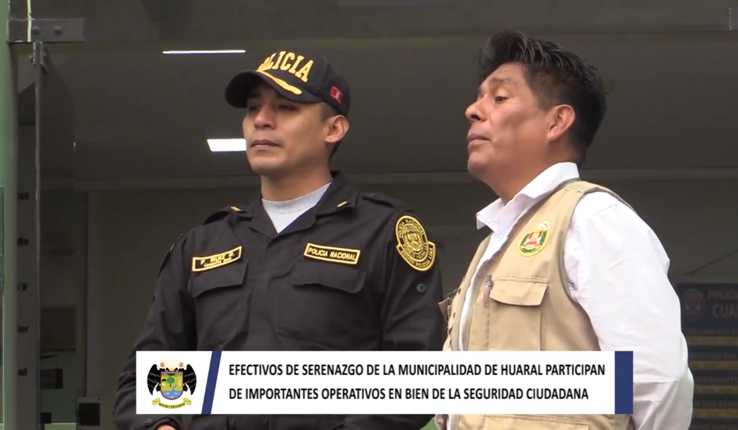 Efectivos de serenazgo de la municipalidad provincial de Huaral participan de importantes operativos en bien de la seguridad ciudadana