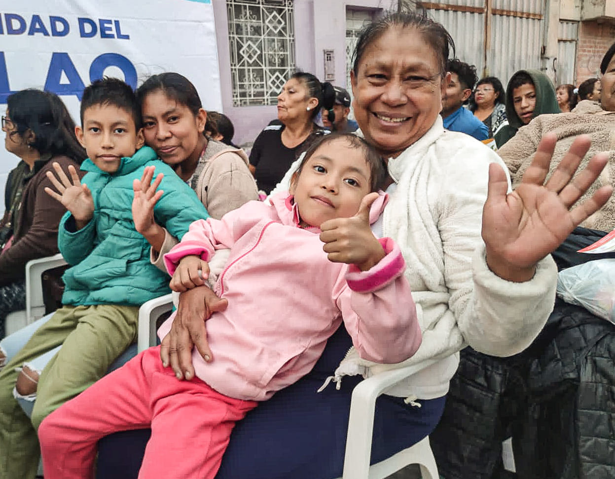 Gracias a la Municipalidad del Callao y al alcalde Pedro Spadaro, llegaremos a tu barrio.