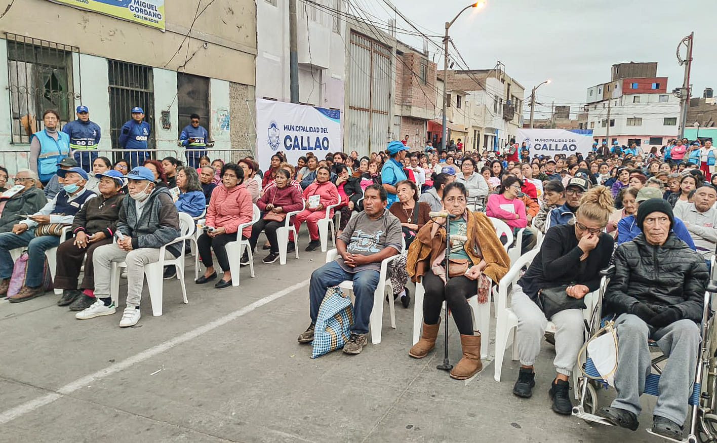 Gracias a la Municipalidad del Callao y al alcalde Pedro Spadaro, llegaremos a tu barrio.