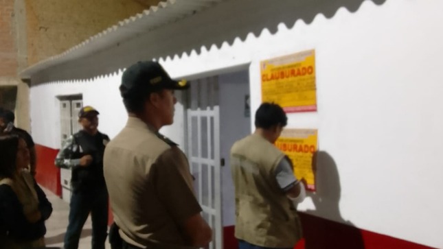 Clausuran local que no contaba con licencia de funcionamiento. 