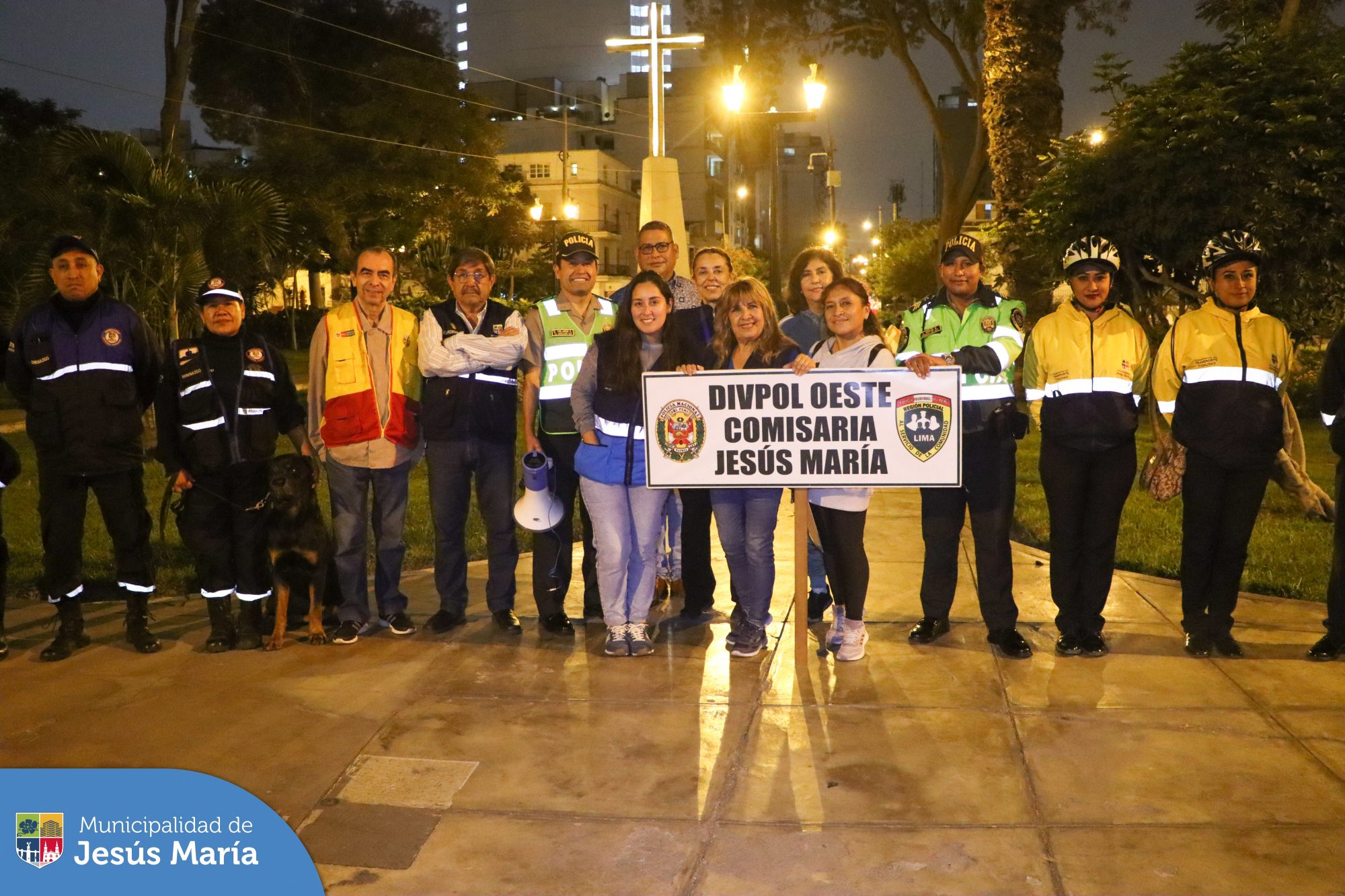 🚨 En un trabajo articulado se vienen realizando las rondas mixtas de seguridad ciudadana en Jesús María