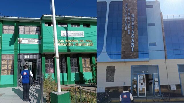 Supervisión a comisarías en Puno