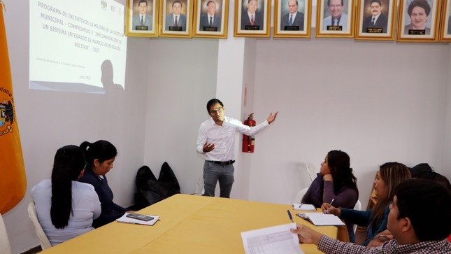Reunión de coordinación con las municipalidades distritales de la provincia de Huaral para la implementación del Compromiso N° 3