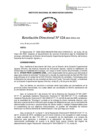 Vista preliminar de documento Resolución Directoral N° 0124-2023-INIA-OA
