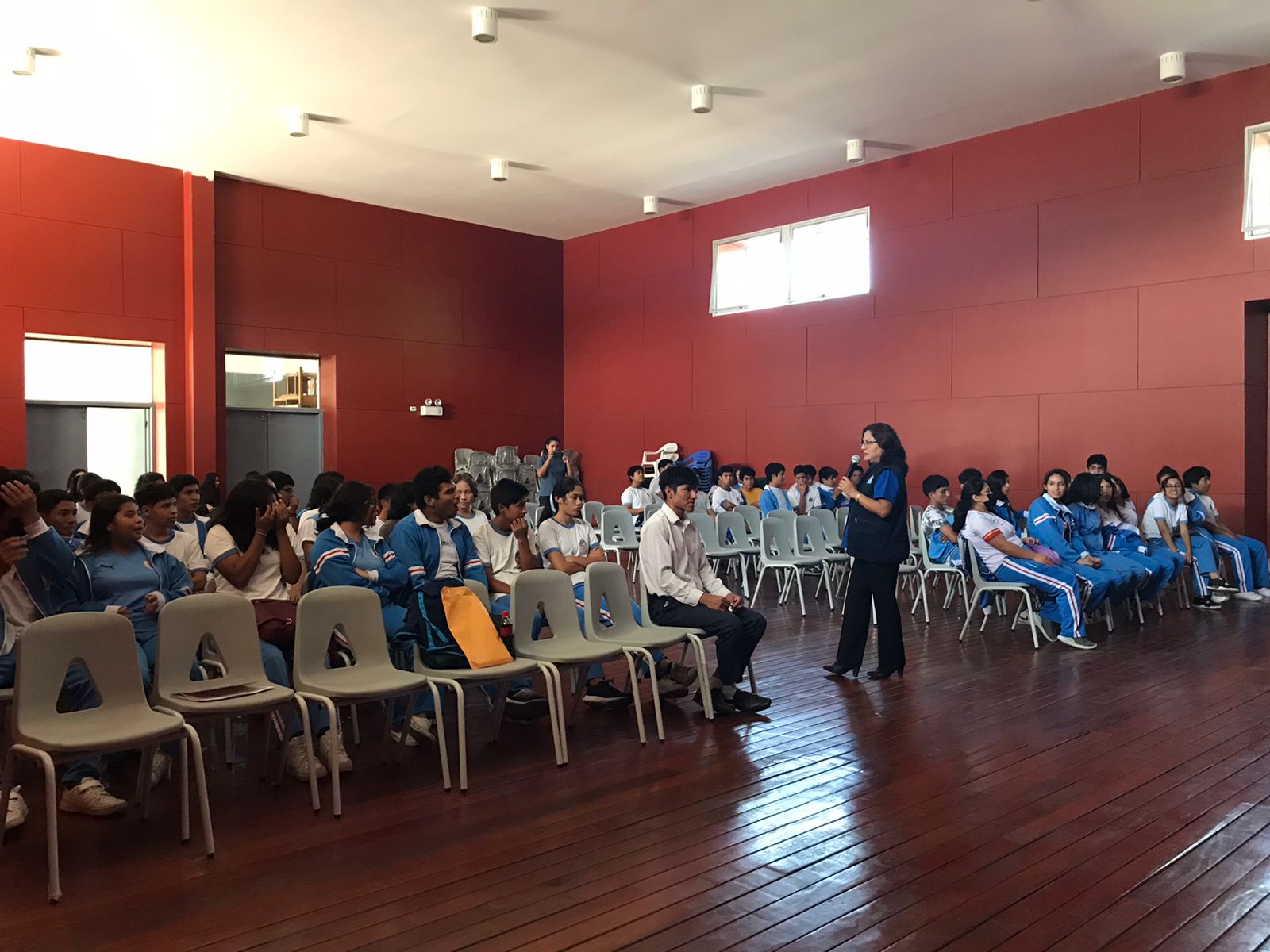 Capacitación a escolares