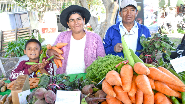 Agricultura realizó Expoferia de la Agricultura Familiar y Cultura Viva en 11 provincias de Ayacucho