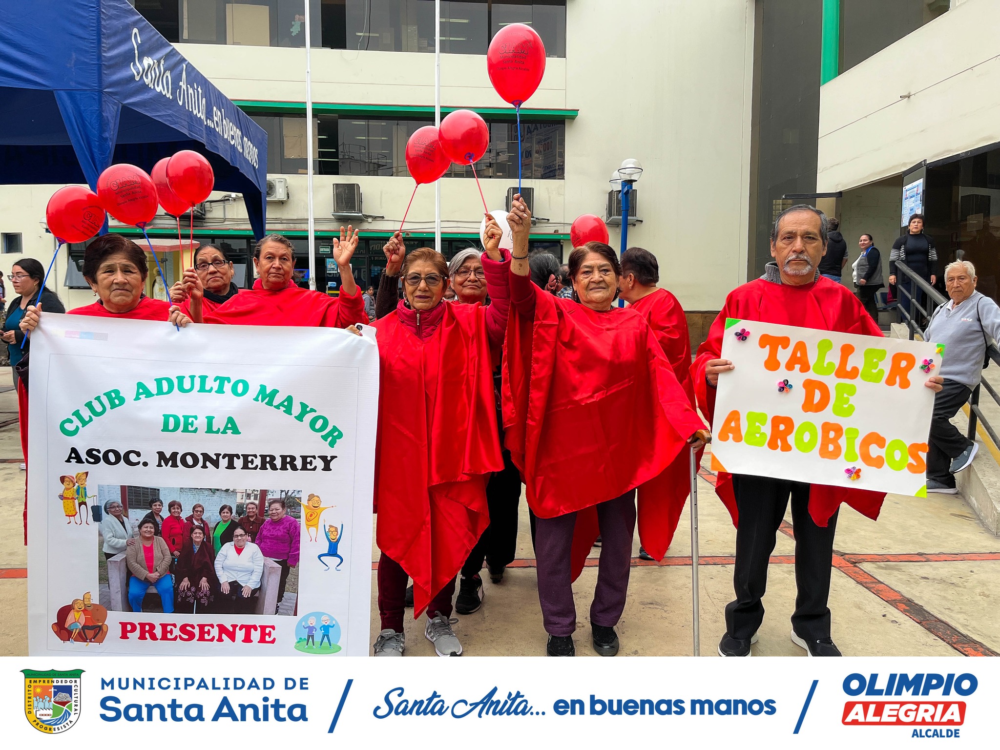 ¡El pasacalle por los 11 aniversario de creación del CIAM Centro Integral del Adulto Mayor, fue un verdadero regalo para nuestros adultos mayores! Con música y baile, se creo un momento lleno de alegría y recuerdos especiales. ¡Que sigan aprendiendo, brillando y siendo fuente de inspiración para todos nosotros!
#santaanitaenbuenasmanos
#olimpioalegria