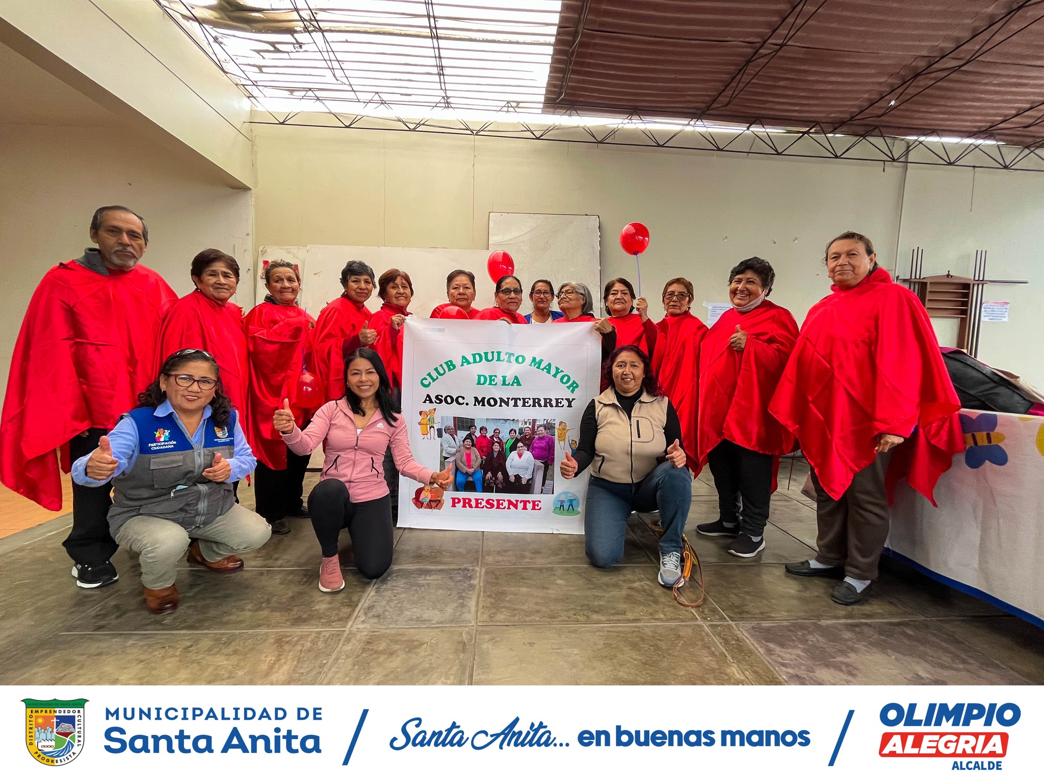 ¡El pasacalle por los 11 aniversario de creación del CIAM Centro Integral del Adulto Mayor, fue un verdadero regalo para nuestros adultos mayores! Con música y baile, se creo un momento lleno de alegría y recuerdos especiales. ¡Que sigan aprendiendo, brillando y siendo fuente de inspiración para todos nosotros!
#santaanitaenbuenasmanos
#olimpioalegria