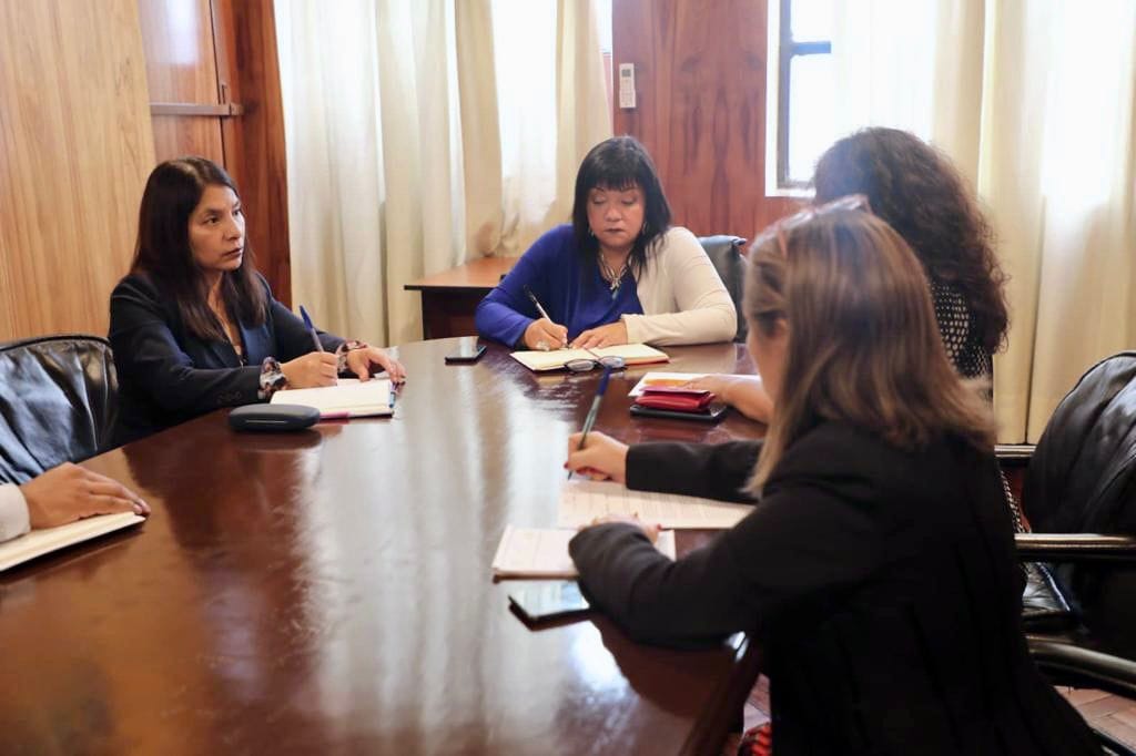 imagen jpg de reunion de presidenta