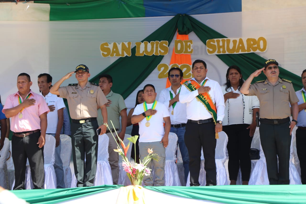 Civismo cívico se vivió en en el desfile por los 137 aniversario de Fundación en Honor al Santo Patrón San Luis de Gonzaga 