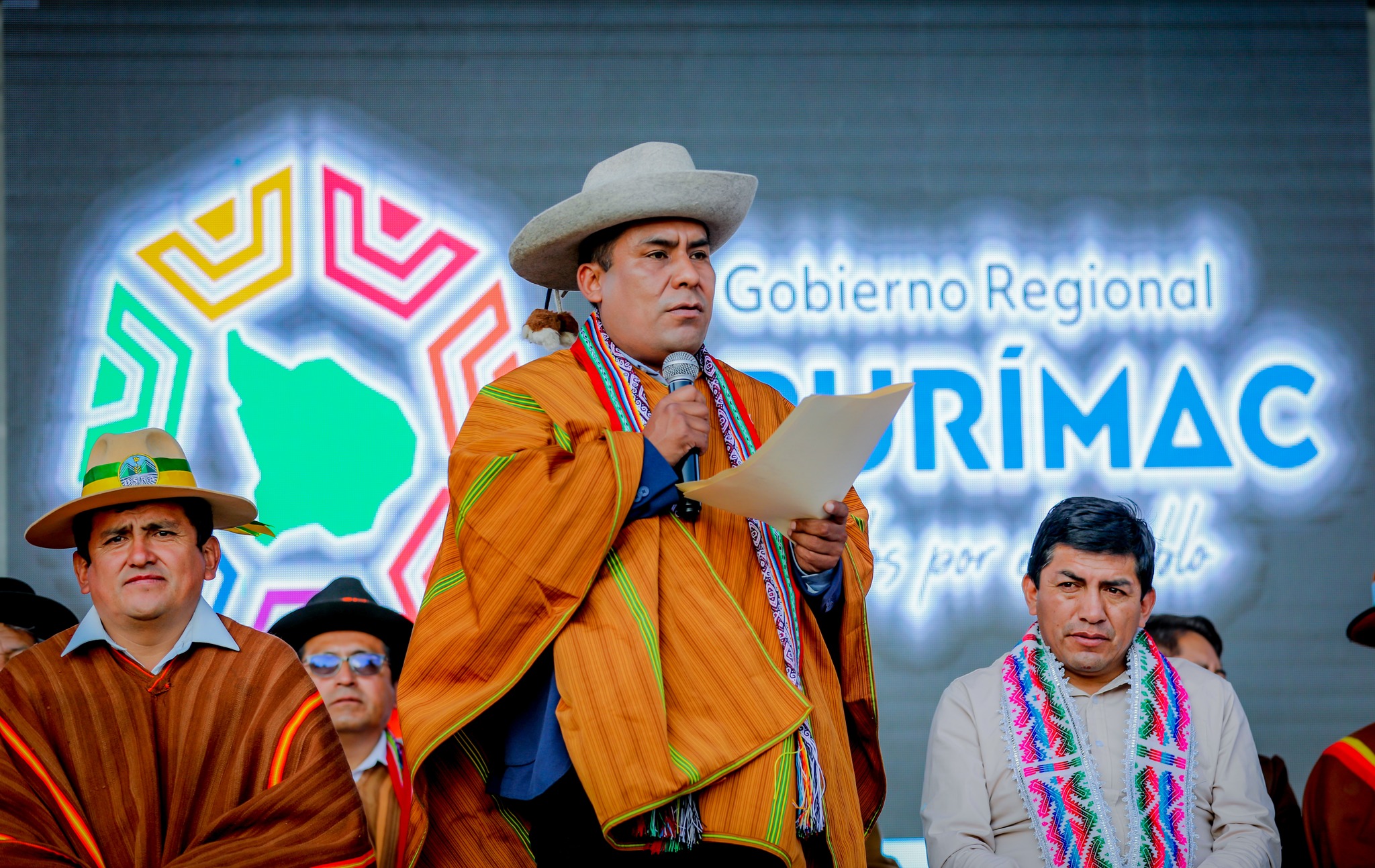 En medio de gran expectativa y presencia masiva de población gobernador regional realizó lanzamiento de la 26° Feria Expo Tejamolino 2023