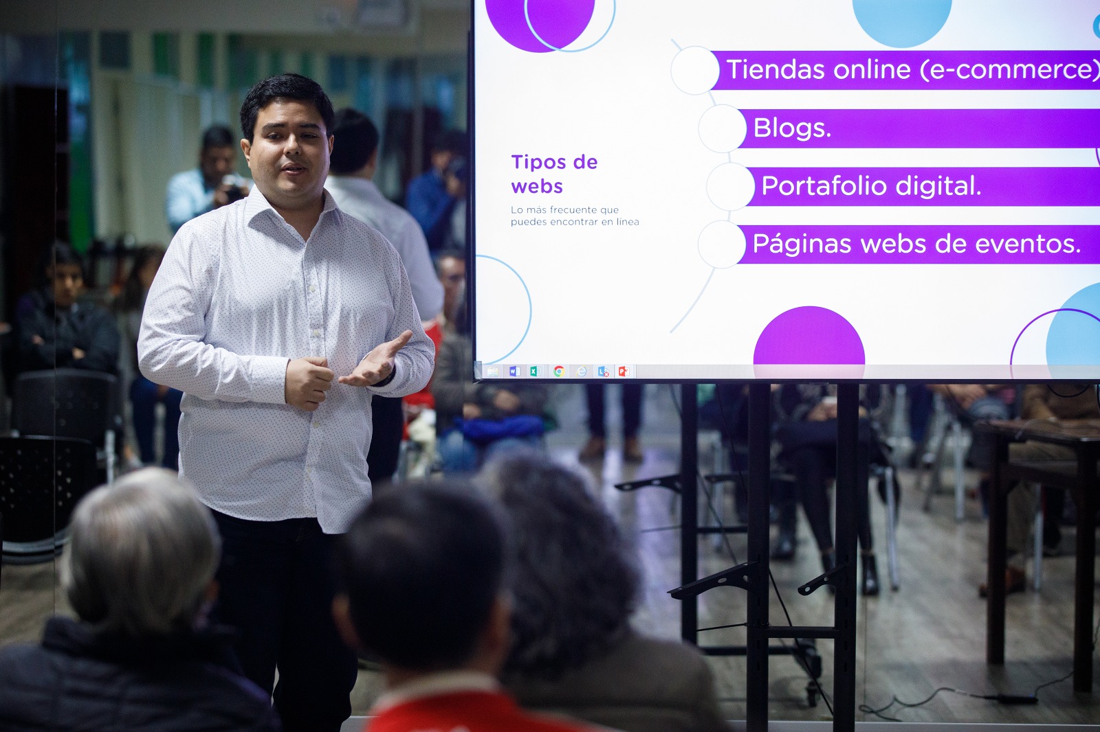 Se realiza primera charla de formalización a emprendedores