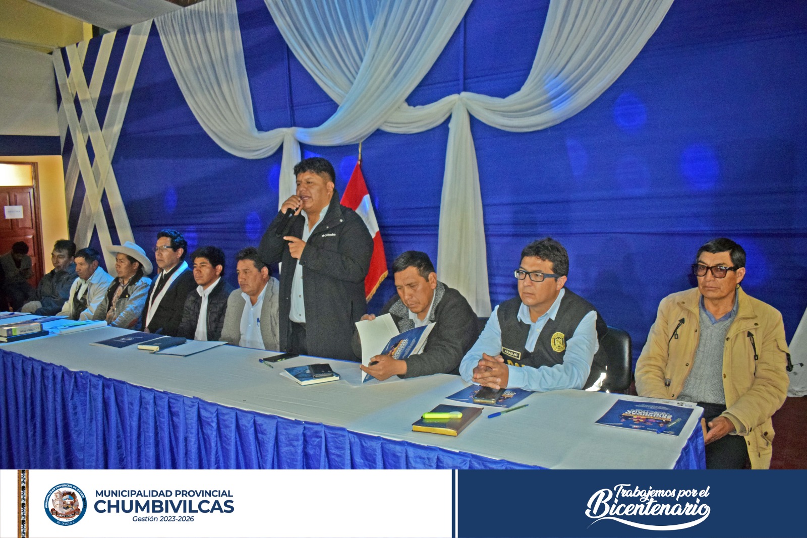 Municipalidad de Chumbivilcas realiza con éxito primer encuentro de seguridad ciudadana urbano y rural