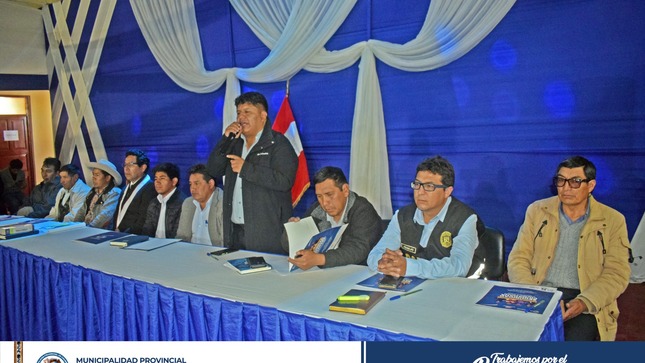 Municipalidad de Chumbivilcas realiza con éxito primer encuentro de seguridad ciudadana urbano y rural