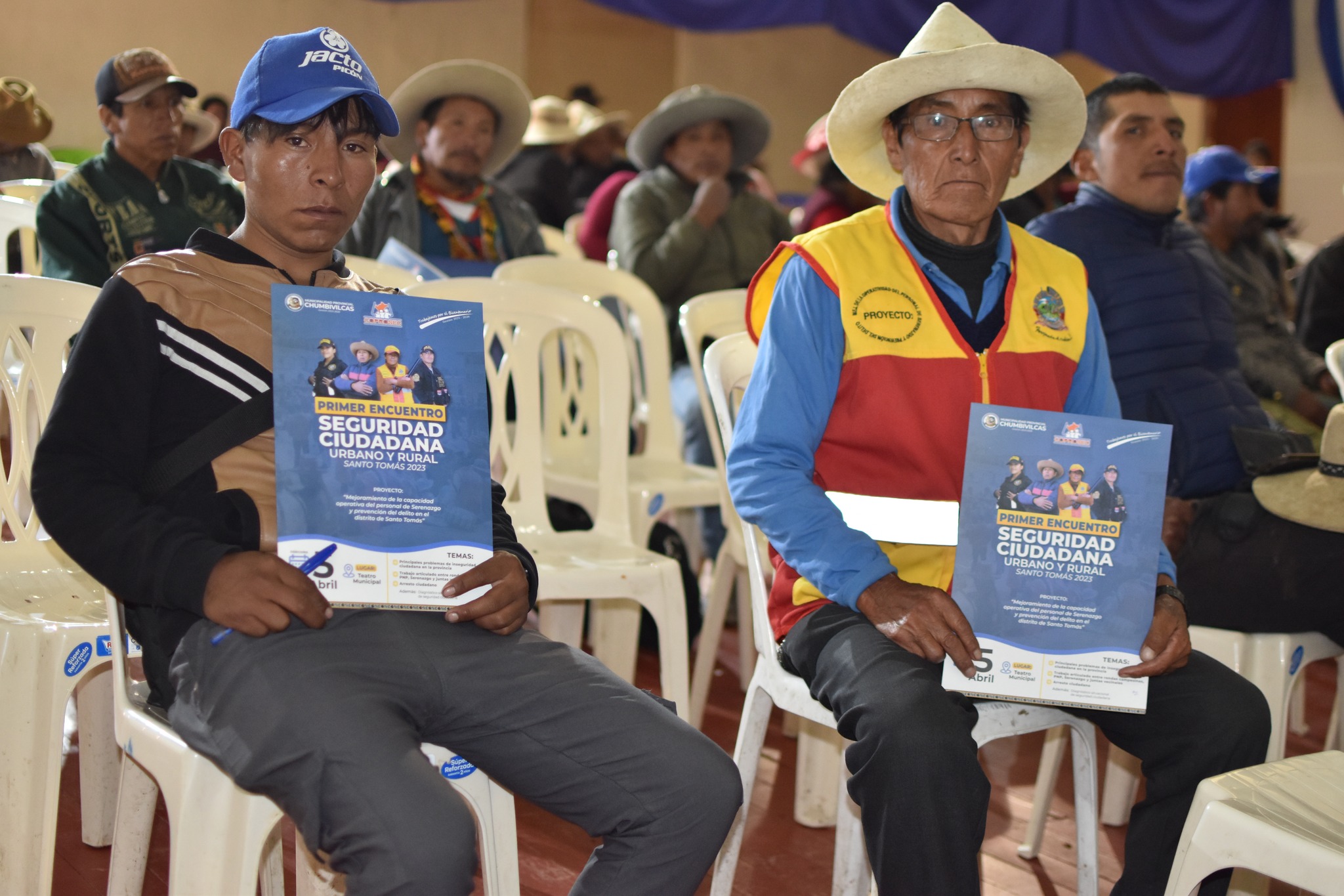 Municipalidad de Chumbivilcas realiza con éxito primer encuentro de seguridad ciudadana urbano y rural
