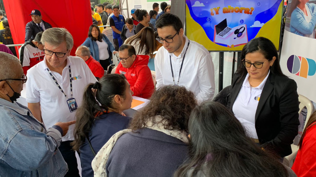 La ONP participó en la Feria de Promoción del Empleo