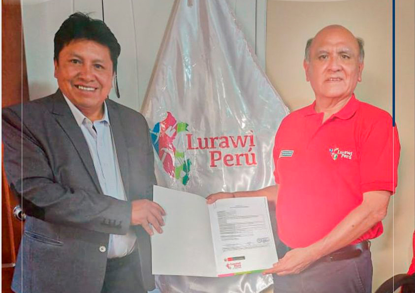 Alcalde de Chumbivilcas suscribe convenio con el programa temporal "Lurawi Perú"