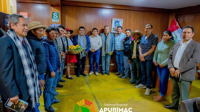 Gobernador regional afianza mecanismo de trabajo concertado con autoridades de provincia de Cotabambas para garantizar culminación de obras