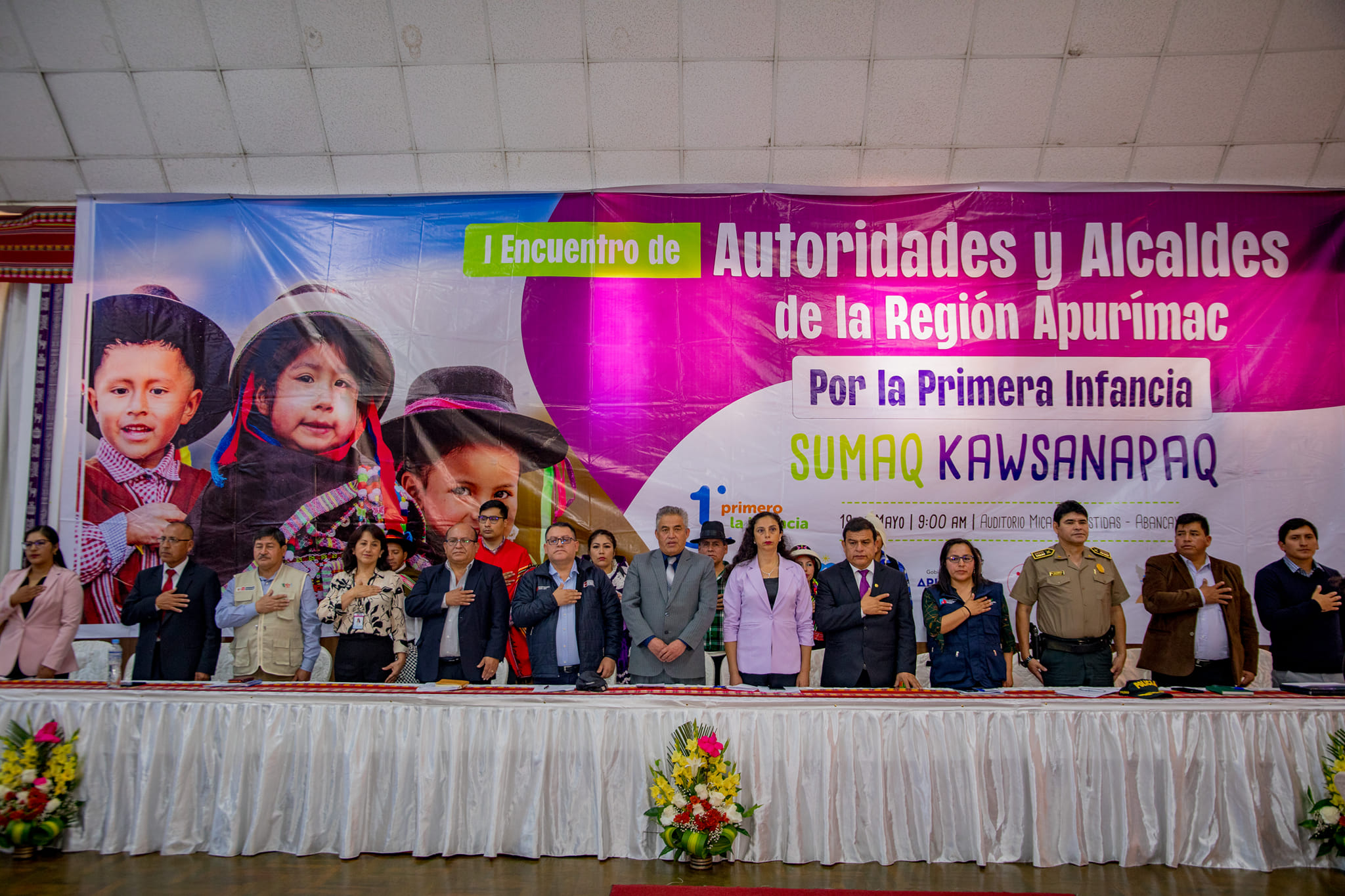 Gore Apurímac y municipalidades suscriben pacto para reducir al 2026 anemia y desnutrición crónica en niñas y niños