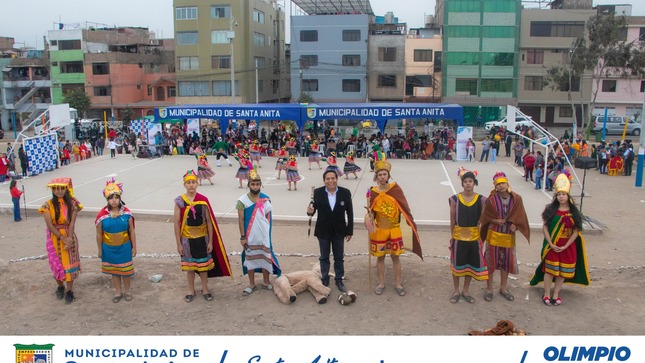 Se llevó a cabo la  Celebración del  Inti Raymi en la Huaca Los Perales con la presencia del alcalde Lic. Olimpio Alegría Calderón, regidores y funcionarios del distrito. Los alumnos del IE N° 1211 José María Arguedas Altamirano presentaron una hermosa escenificación y danzas tipicas. Dicho evento ancestral fue mágico y memorable que nos permitió honrar al sol y agradecer por las bendiciones de la tierra. ¡Gracias a todos por su participación!
#intiraymi2023
#olimpioalegria
#santaanitaenbuenasmanos