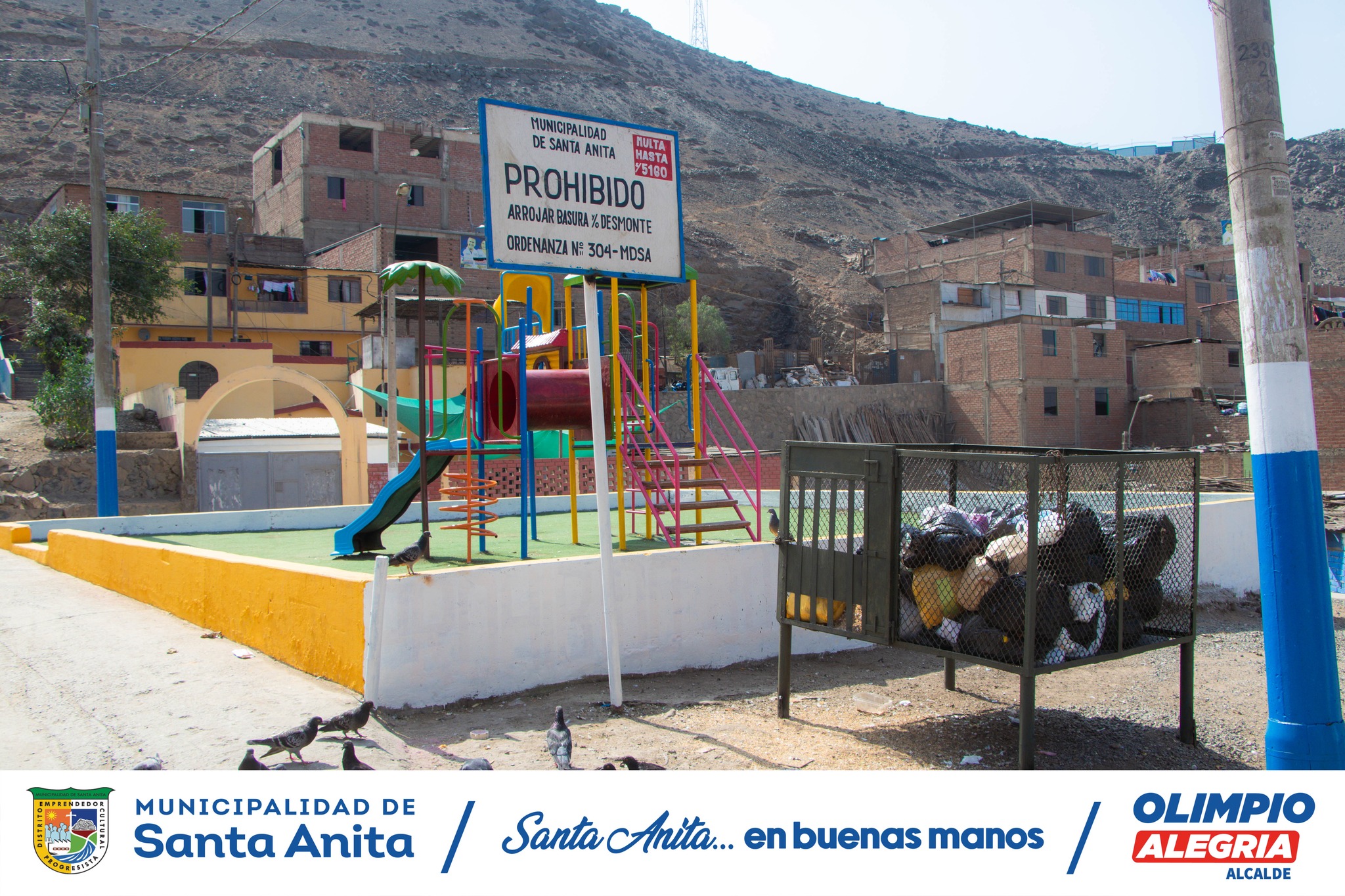 ✅ Nuestro personal de Áreas Verdes de la Municipalidad de Santa Anita, vienen realizando mantenimiento y recuperación de los espacios recreativos y lozas en Virgen de las Nieves, con esta acción buscamos fomentar un ambiente más saludable y sostenible para todos los vecinos.
#santaanitaenbuenasmanos
#olimpioalegria