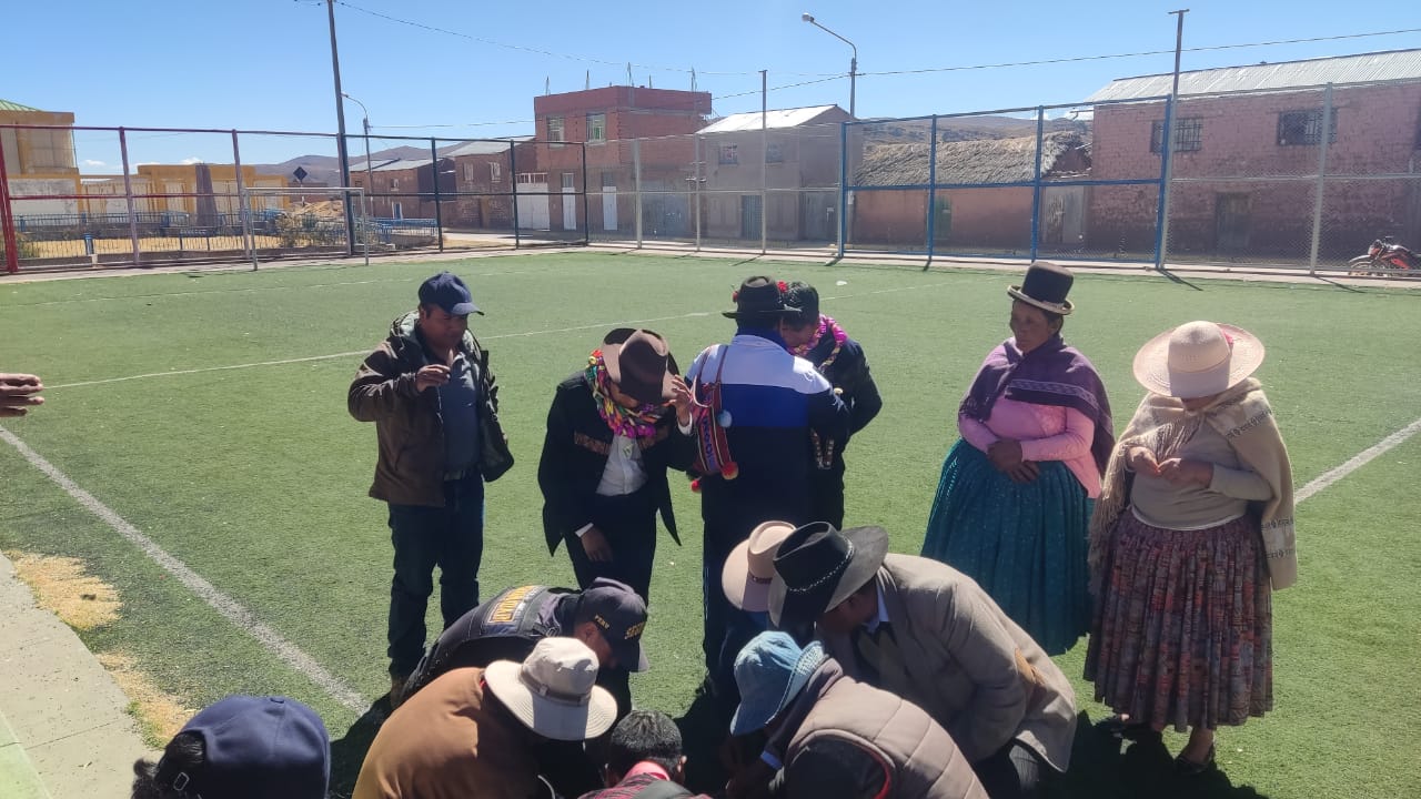 tincachu ala tierra para un buen inicio de obra 
