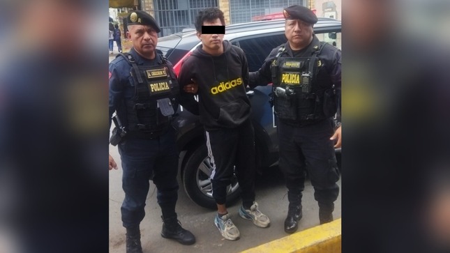 Operativo se ejecutó tras una llamada a la Línea 105 que alertó a las unidades policiales desplegadas en la zona.