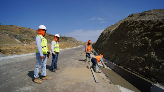 Ejecución de carretera La Islilla registra 50% de avance