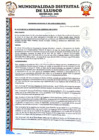Vista preliminar de documento Ordenanza municipal N° 001-2023-A-MDLL/CH/C.