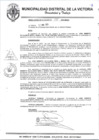 Vista preliminar de documento RESOLUCION DE ALCALDIA N°158-2023-MDLV-A