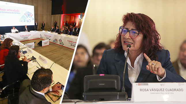  Gobernadora Rosa Vásquez expone los problemas que deben atenderse con urgencia ante posible fenómeno “El Niño”
