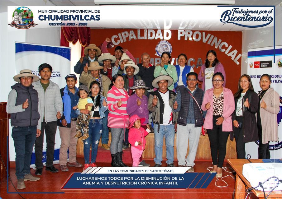 En Chumbivilcas capacitan a promotores de la salud para la lucha contra la anemia en Santo Tomás
