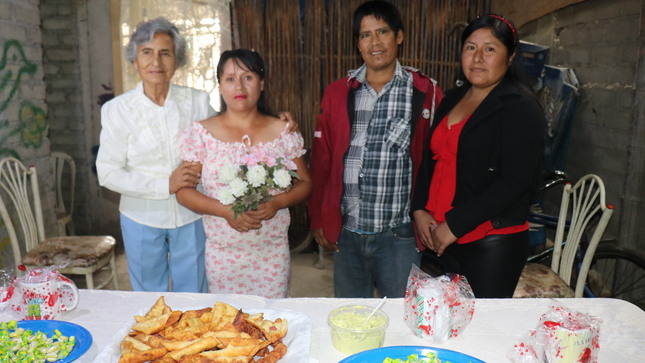 "Pareja de extrema pobreza contra matrimonio civil"